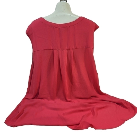 Torrid Harper Georgette Pullover 3/4 Sleeve Blouse - Picture 3 of 9